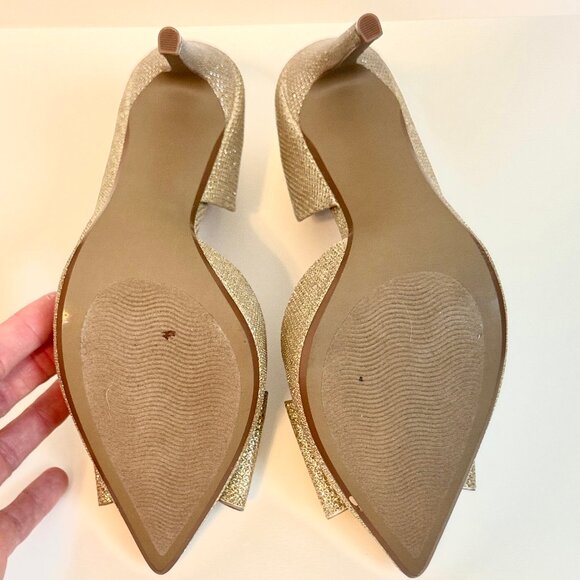 Betsey Johnson - NWOT Prince d'Orsay Bow Pumps- sz. 8 - Picture 6 of 8